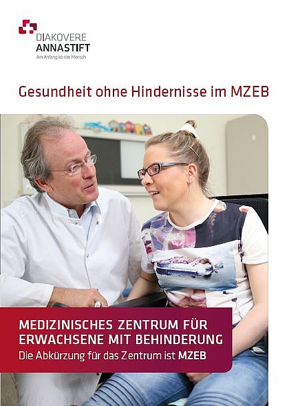 Das Bild zeigt ein Titelblatt eines Flyers